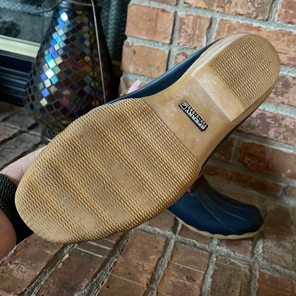 Sperry Top-Sider Leather Upper Saltwater Duck Booties - Picture 6 of 8